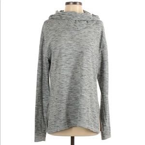 Gaiam Cowl Neck Long Sleeve Top